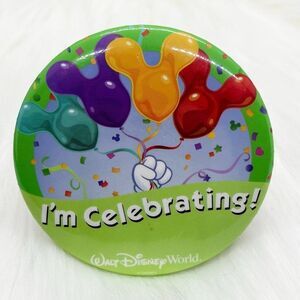 🔮 5/$25‎ Disney World "I'm Celebrating!" Pin